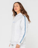 RUSTY Flip Mommy Hooded Fleece - ECRU MARBLE