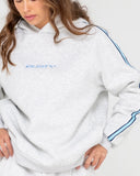 RUSTY Flip Mommy Hooded Fleece - ECRU MARBLE