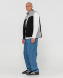 RUSTY On The Run Tech Fleece Vest - BLACK
