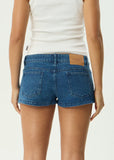 AFENDS Dallas Low RIse Denim Short - AUTHENTIC BLUE