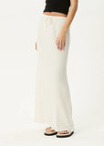 AFENDS Frida Seersucker Maxi Skirt - OFF WHITE