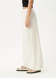 AFENDS Frida Seersucker Maxi Skirt - OFF WHITE