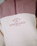 RUSTY Central Division Crew Polar Fleece - PINK A BOO