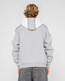 RUSTY Panela Anderson Hooded Fleece - GREY MARBLE