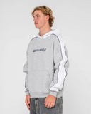 RUSTY Panela Anderson Hooded Fleece - GREY MARBLE