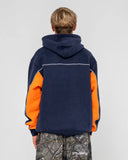 RUSTY Titan Hooded Fleece - NAVY BLUE