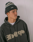 RUSTY Big Red Beanie - CARBON