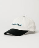 RUSTY Youth Lines Out Dad Cap - BLACK/WHITE