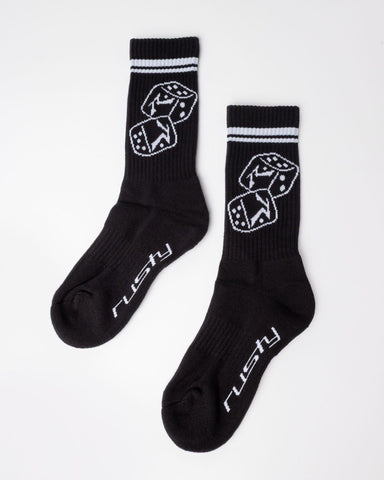 RUSTY Our Kind Mid Calf Socks - BLACK