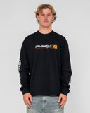 RUSTY Jetsetter Long Sleeve - BLACK