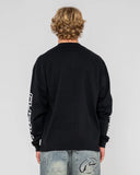 RUSTY Jetsetter Long Sleeve - BLACK