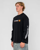 RUSTY Jetsetter Long Sleeve - BLACK