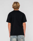 RUSTY Flip Daddy 2.0 Tee - BLACK