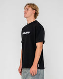 RUSTY Flip Daddy 2.0 Tee - BLACK