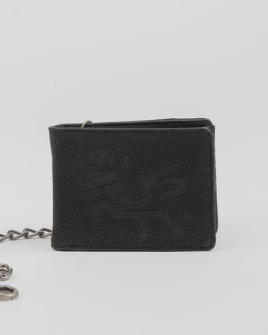 RUSTY District Chain Wallet - BLACK