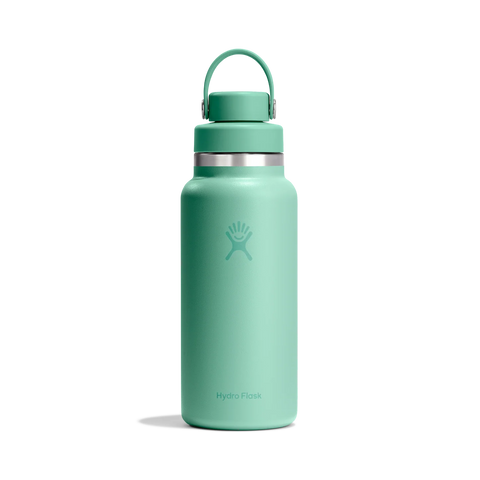 HYDRO FLASK 32 Oz Wide Mouth Flex Chug Cap - MERMAID GREEN
