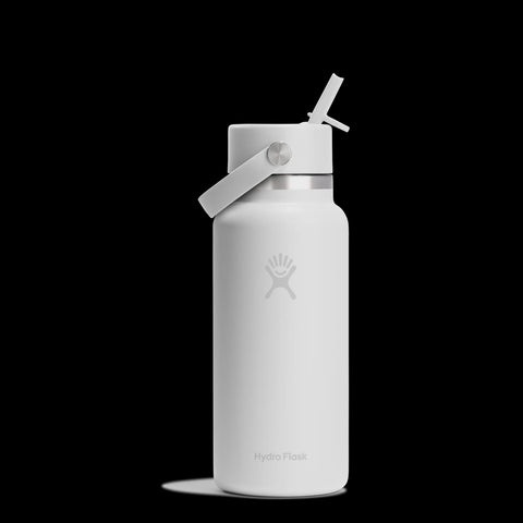 HYDRO FLASK 32 Oz Wide Flex Straw Cap - WHITE