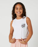SANTA CRUZ Girls Other Dot Pop Tank