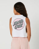 SANTA CRUZ Girls Other Dot Pop Tank