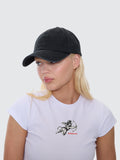 WORSHIP Cherub Dad Cap - WASHED BLACK