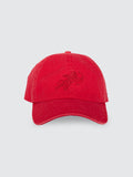 WORSHIP Cherub Dad Cap - LUCKY RED