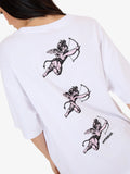 WORSHIP Cherub Relaxed Fit Tee - WHITE