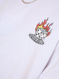 WORSHIP Snake Eyes Oversize Fit Tee - WHITE