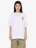 WORSHIP Snake Eyes Oversize Fit Tee - WHITE