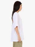 WORSHIP Snake Eyes Oversize Fit Tee - WHITE
