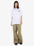 WORSHIP Snake Eyes Oversize Fit Tee - WHITE