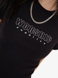 WORSHIP  Glitz Slim Fit Tee - BLACK