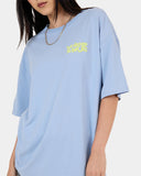 WORSHIP Terrain Relaxed Fit Tee - BELL AIR BLUE