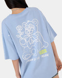 WORSHIP Terrain Relaxed Fit Tee - BELL AIR BLUE