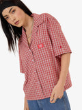 WORSHIP Glazed And Confused Box Fit Shirt - CHERRY RED