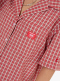 WORSHIP Glazed And Confused Box Fit Shirt - CHERRY RED