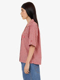 WORSHIP Glazed And Confused Box Fit Shirt - CHERRY RED