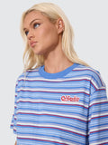 WORSHIP Yours Truly Stripe Regular Fit Tee - SAILOR STRIPE