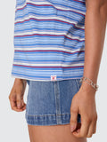 WORSHIP Yours Truly Stripe Regular Fit Tee - SAILOR STRIPE