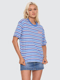 WORSHIP Yours Truly Stripe Regular Fit Tee - SAILOR STRIPE