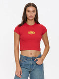 WORSHIP Hot Gossip Teeny Tee - LUCKY RED