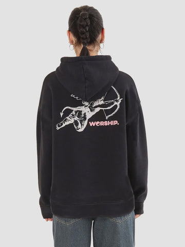 WORSHIP Cherub Box Fit Hood - BLACK