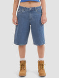 WORSHIP Kick Off Big Baggy Short - STEADY MID BLUE