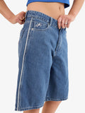 WORSHIP Kick Off Big Baggy Short - STEADY MID BLUE