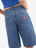 WORSHIP Kick Off Big Baggy Short - STEADY MID BLUE
