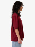 THRILLS Sweet Anarchy Oversized Tee - CABERNET