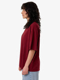 THRILLS Sweet Anarchy Oversized Tee - CABERNET