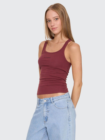 THRILLS Minimal Thrills Scoop Tank - NEW MAROON