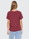 THRILLS Minimal Relaxed Tee - NEW MAROON