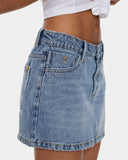 THRILLS Sophie Mid Rise Mini Skirt - RUSTIC FADE