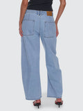 THRILLS Sloan Low Rise Barrel Jean - AGELESS BLUE